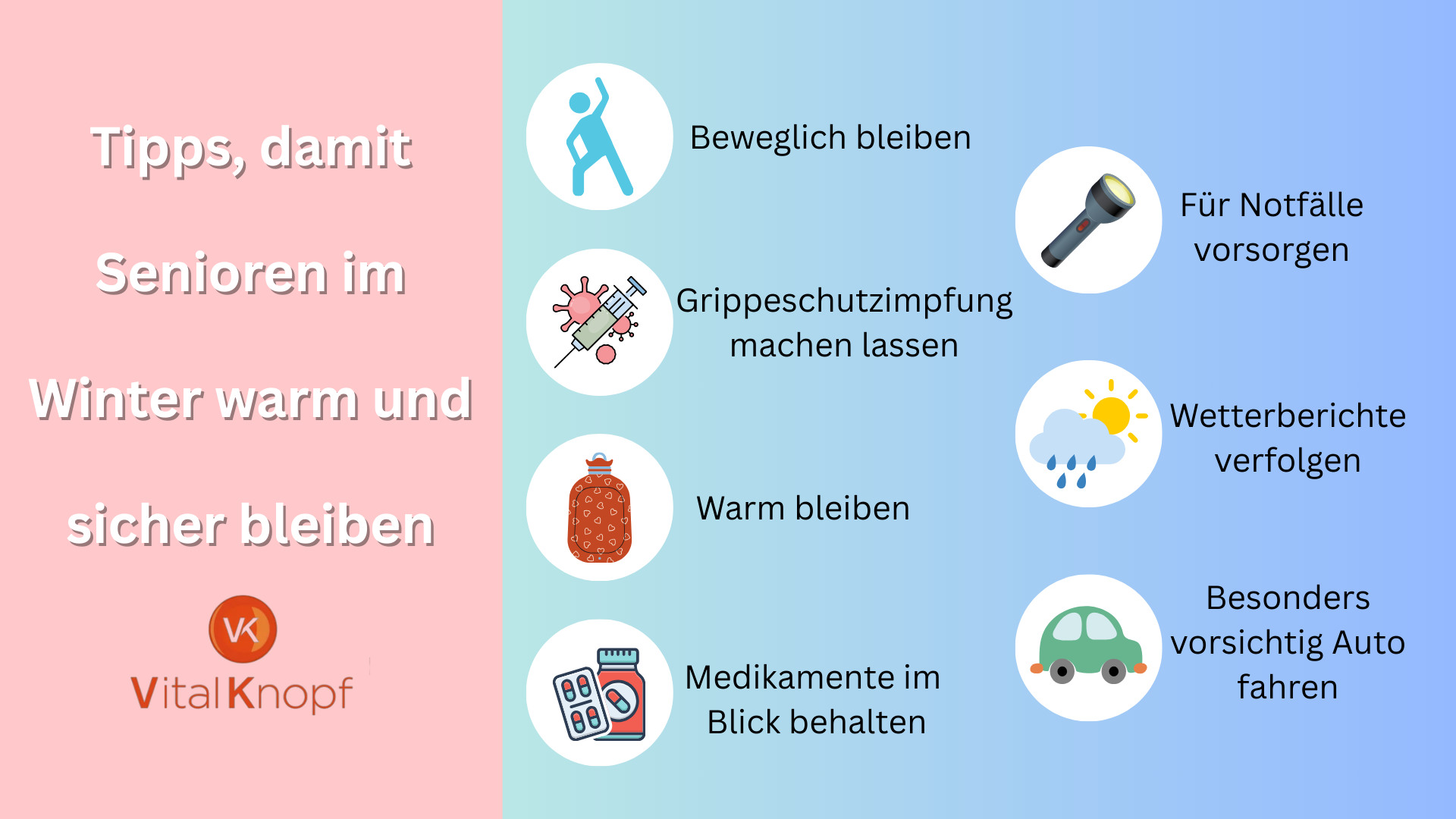 Kälteschutz für Senioren: So bleiben ältere Menschen sicher durch den Winter