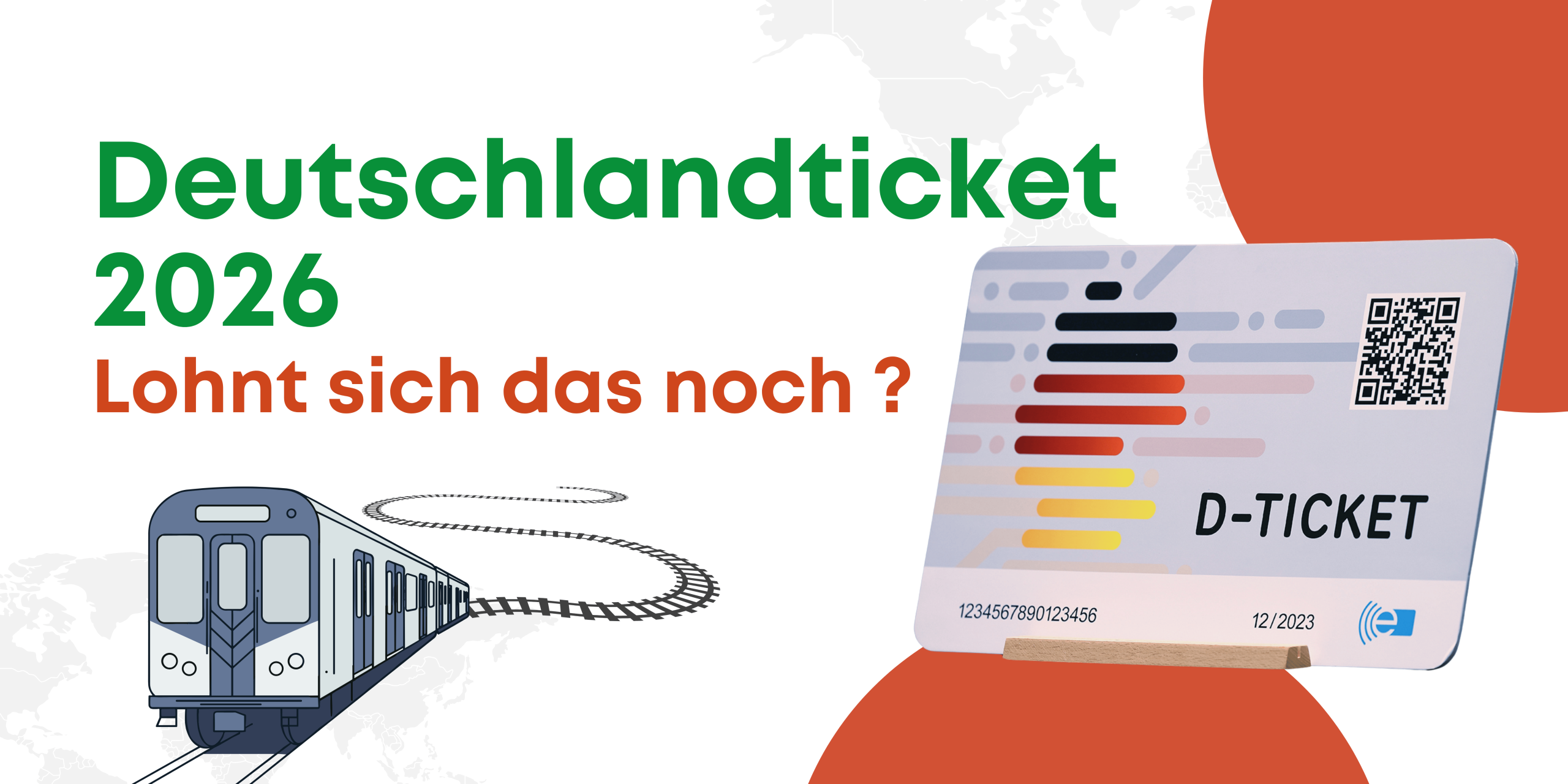 Deutschlandticket 2026 für Senior – lohnt sich das neue Abo wirklich? ​