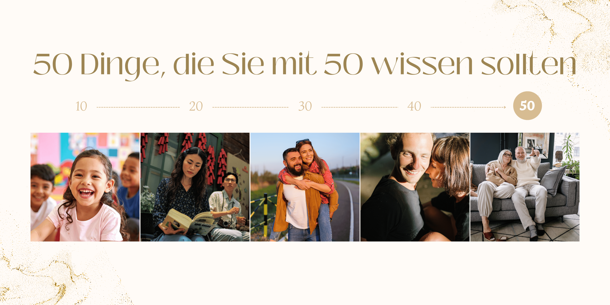 50 Dinge ab 50: Lebensqualität & Sicherheit im Fokus